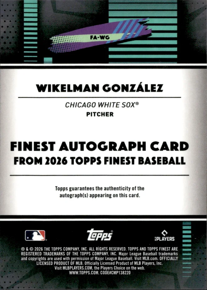 Wikelman González card back