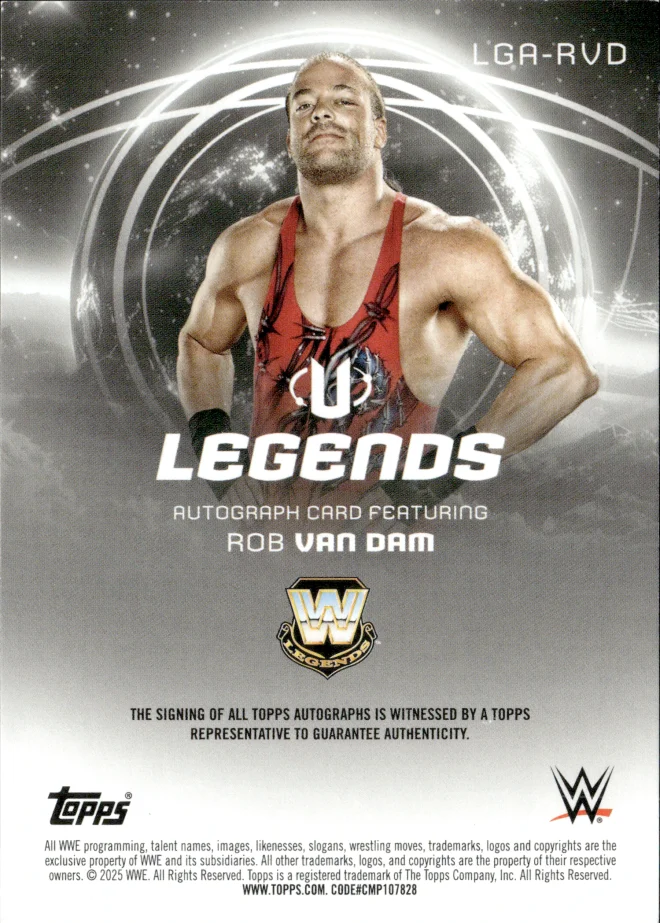 Rob Van Dam card back