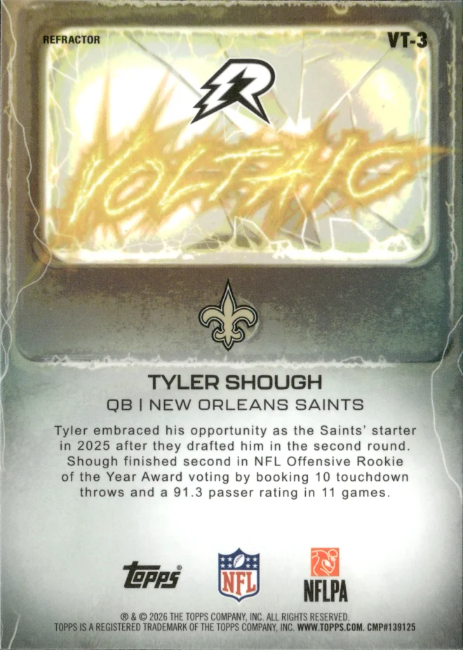 Tyler Shough card back