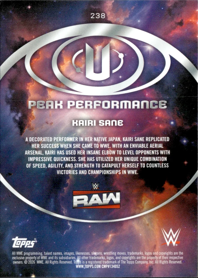 Kairi Sane card back