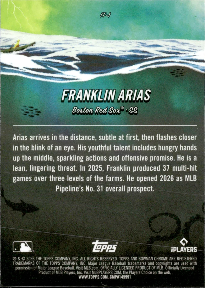 Franklin Arias card back