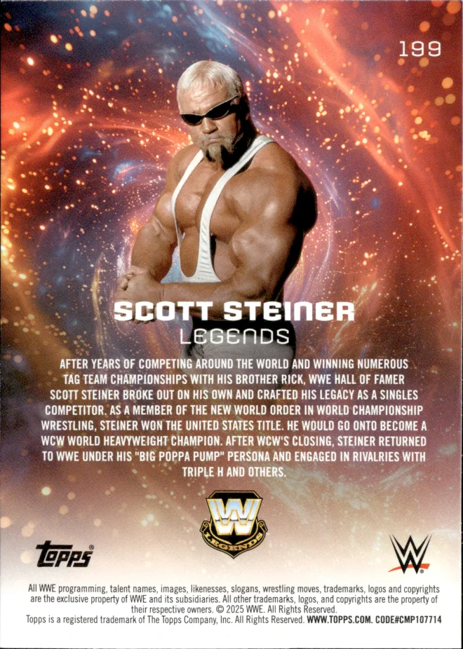 Scott Steiner card back