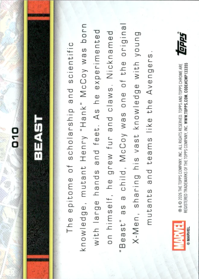 Beast card back