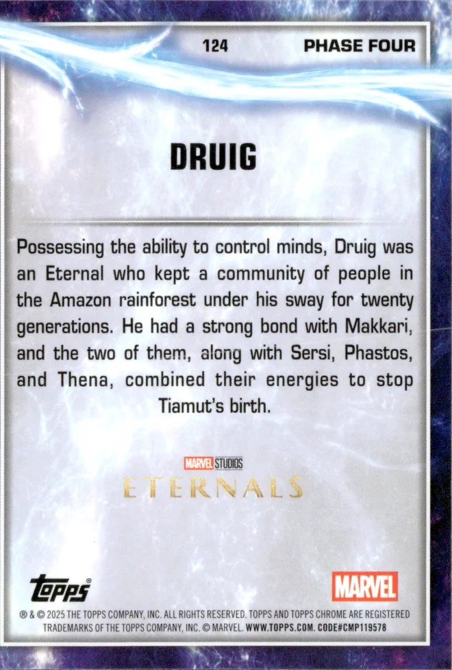 Druig card back