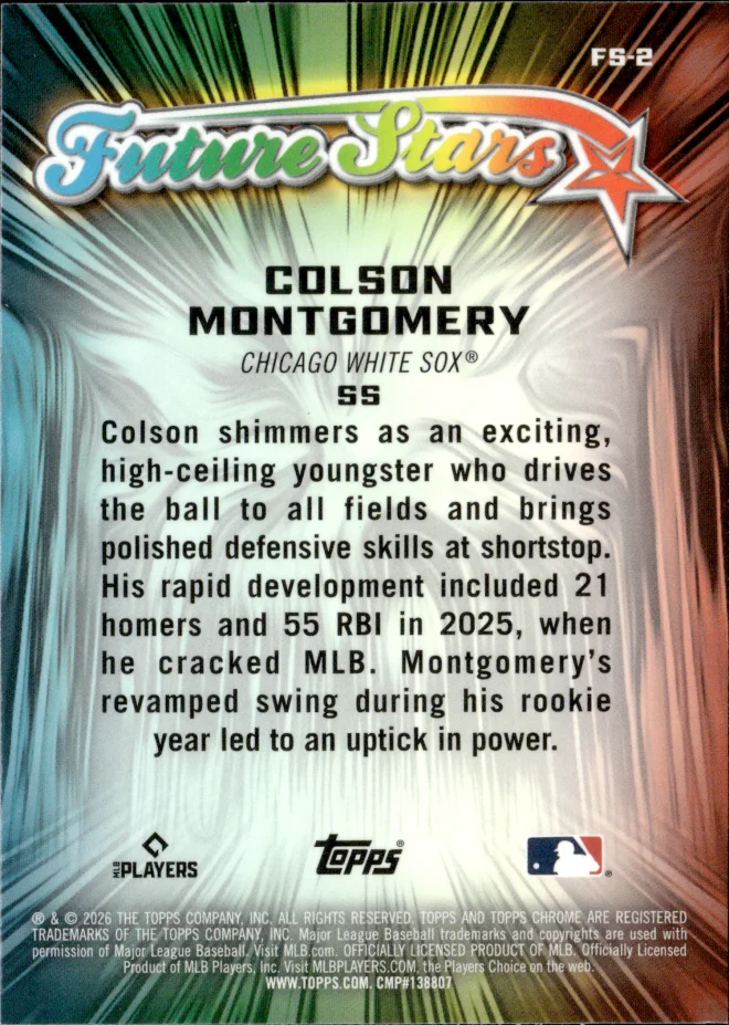 Colson Montgomery card back