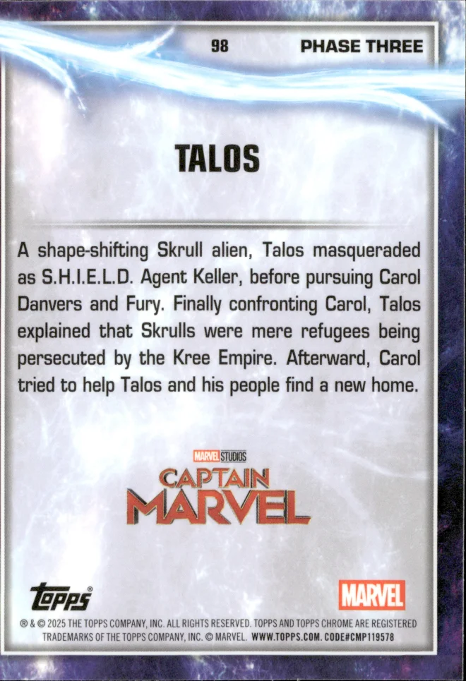 Talos card back