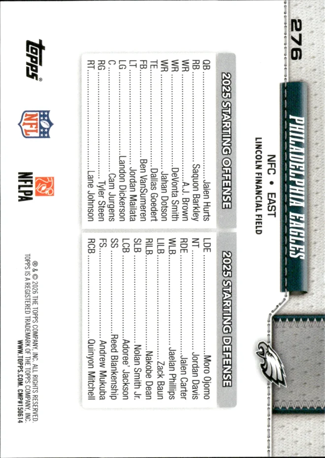 Card 1 card back