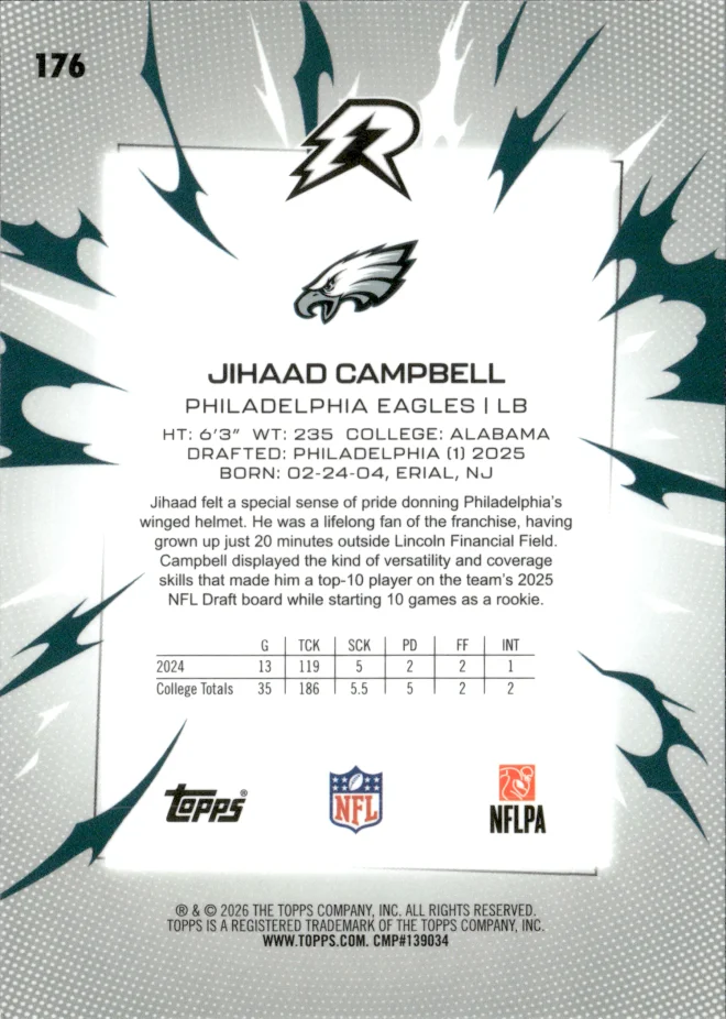 Jihaad Campbell card back