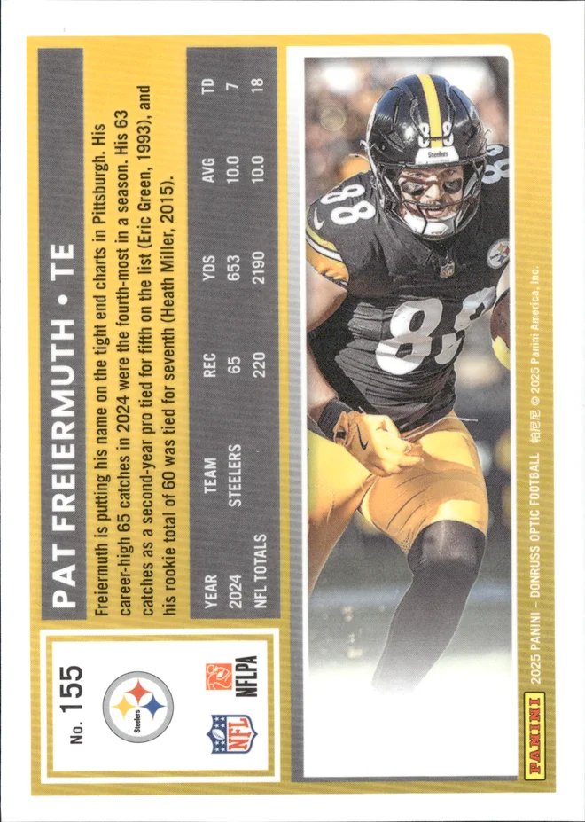 Pat Freiermuth card back
