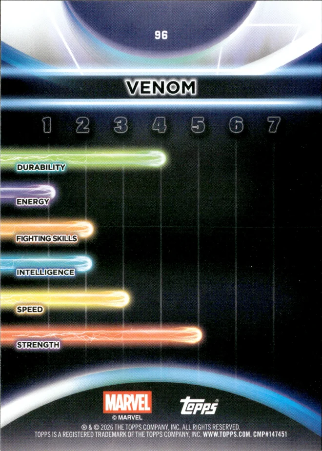 Venom card back