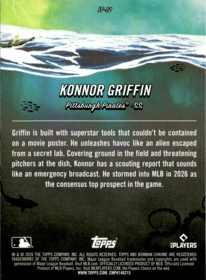 Konnor Griffin card back