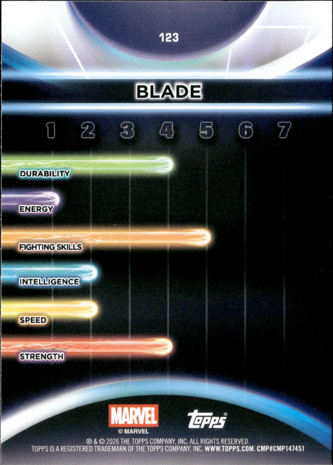 Blade card back