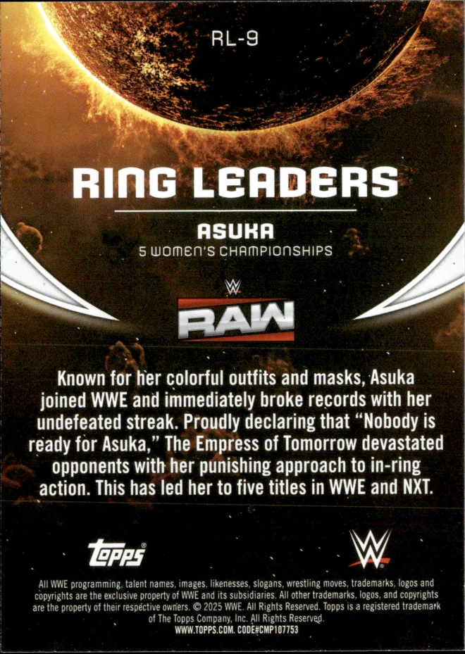 Asuka card back