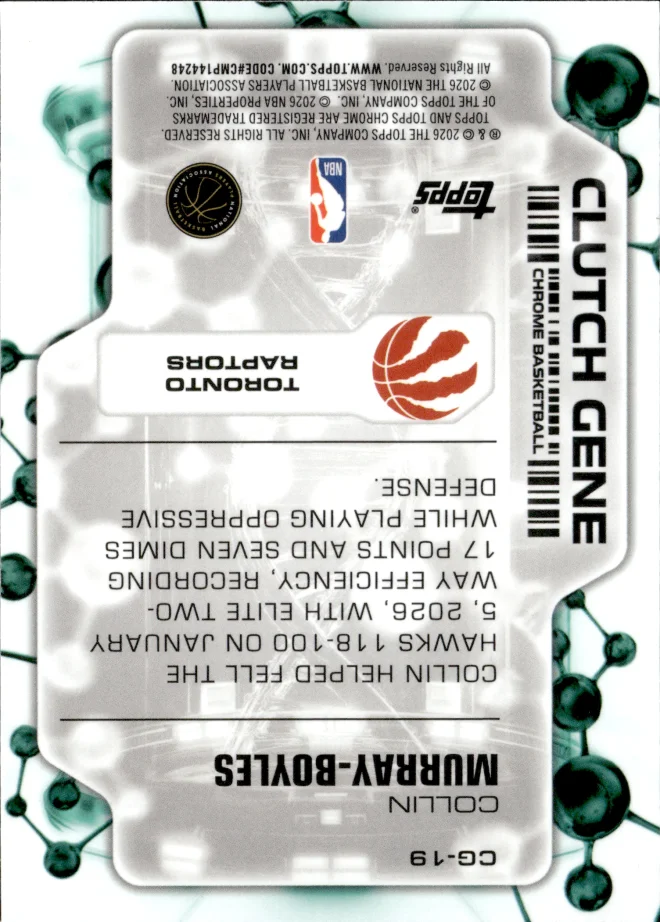 Collin Murray-Boyles card back