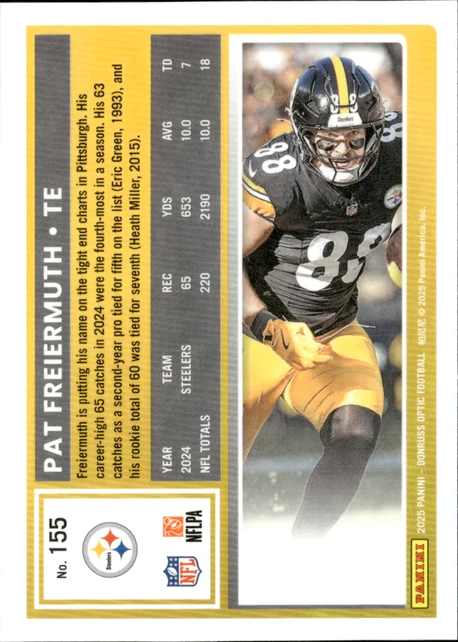 Pat Freiermuth card back