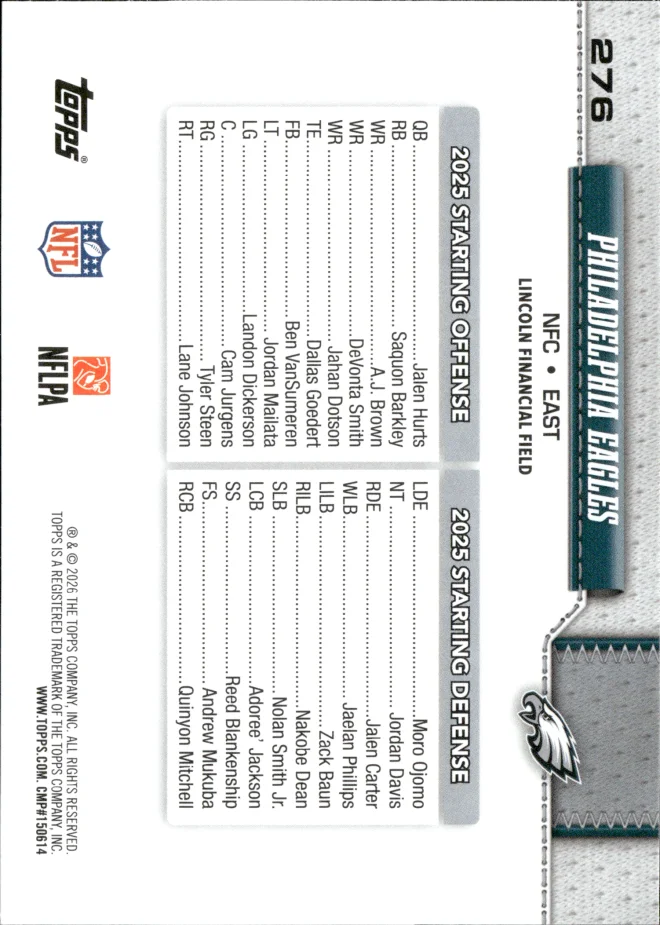Card 3 card back