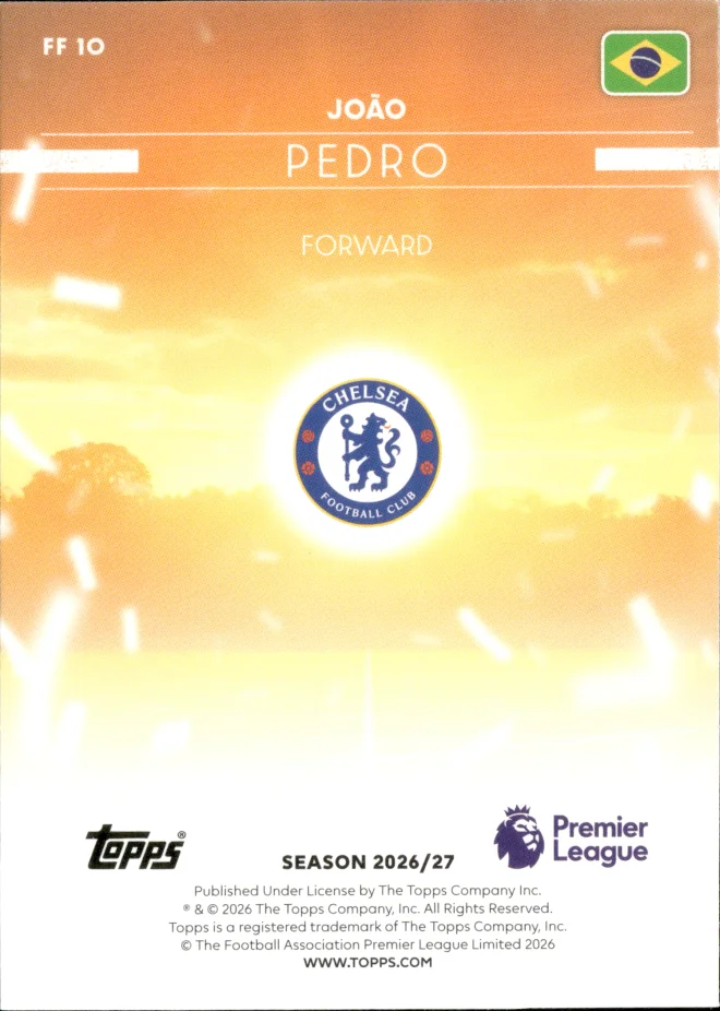 João Pedro card back