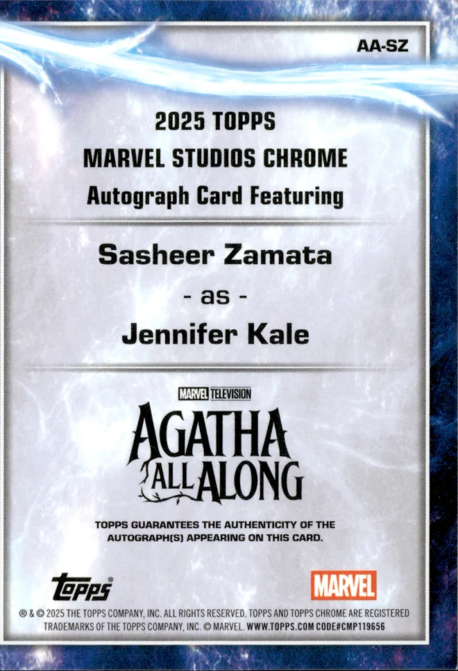 Sasheer Zamata card back