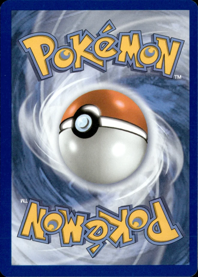 Team Rocket's Spidops card back