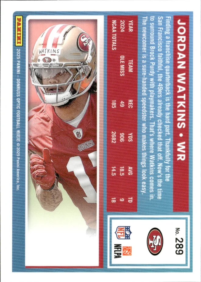 Jordan Watkins card back