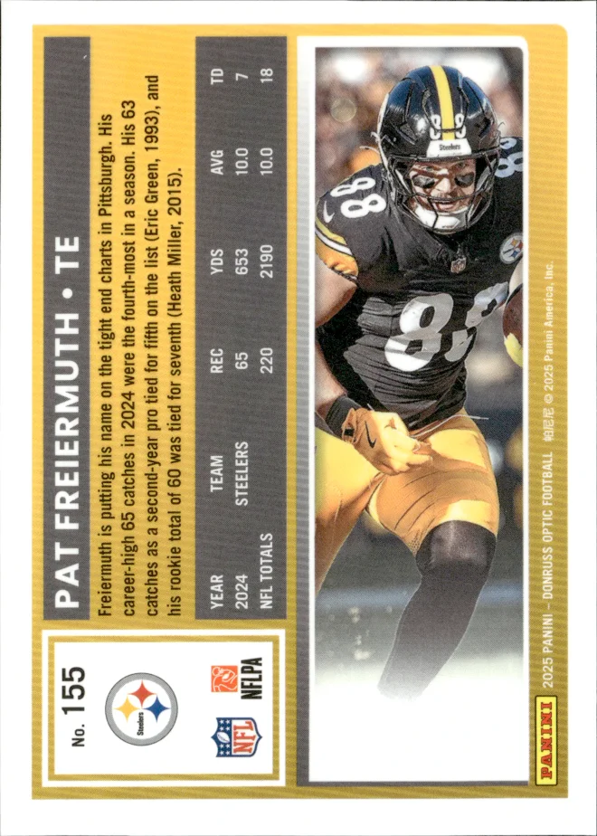 Pat Freiermuth card back
