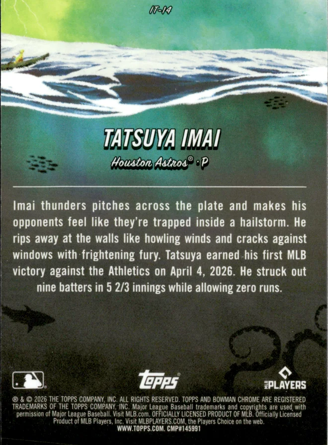 Tatsuya Imai card back