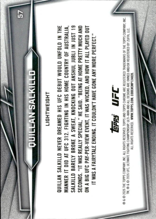 Quillan Salkilld card back