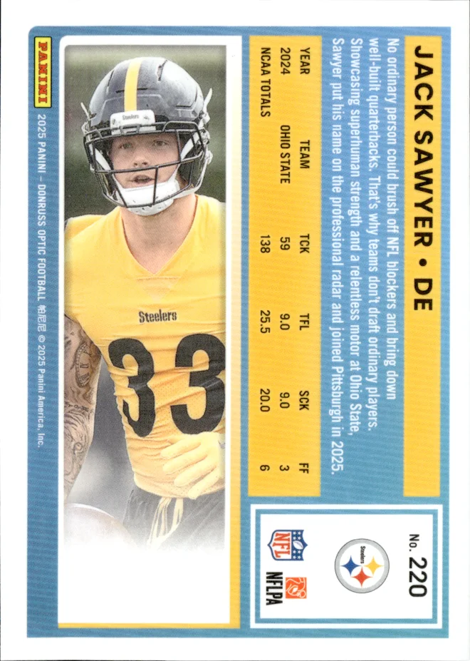 Jack Sawyer card back
