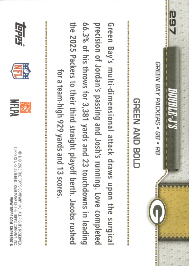 Double-J's card back