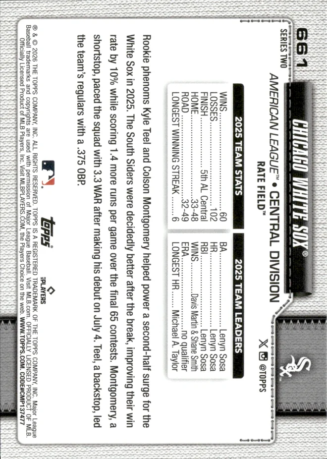 Card 4 card back