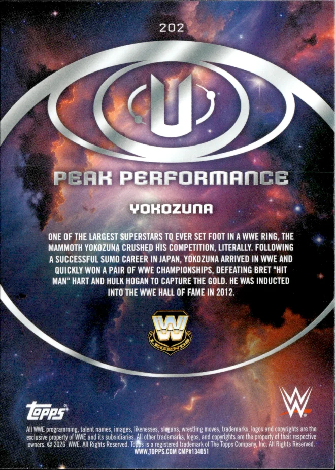 Yokozuna card back