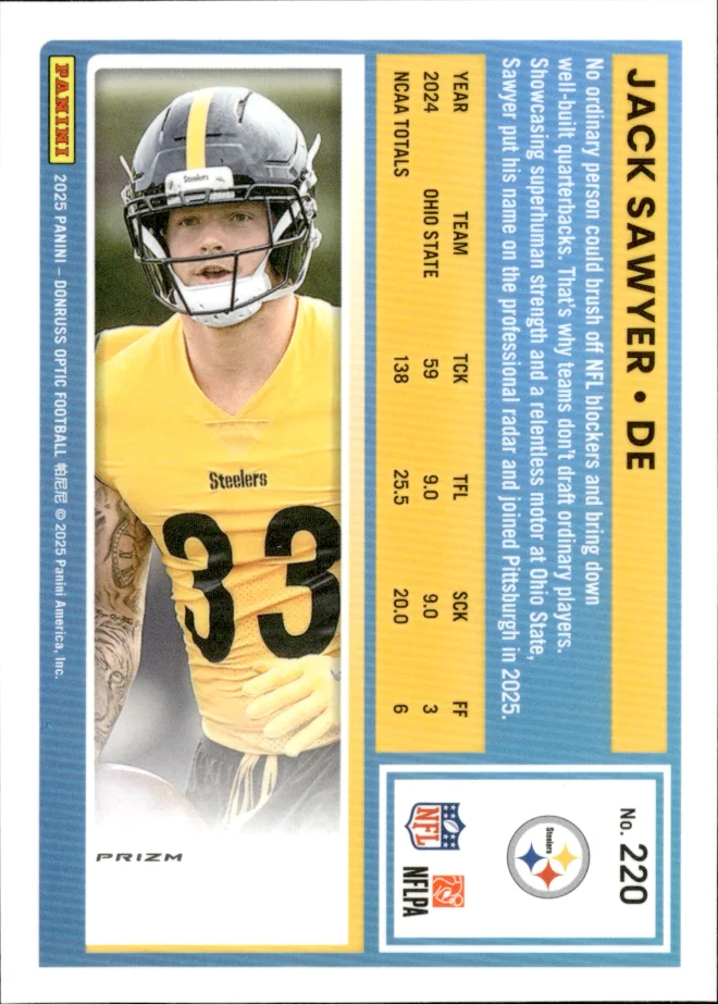 Jack Sawyer card back