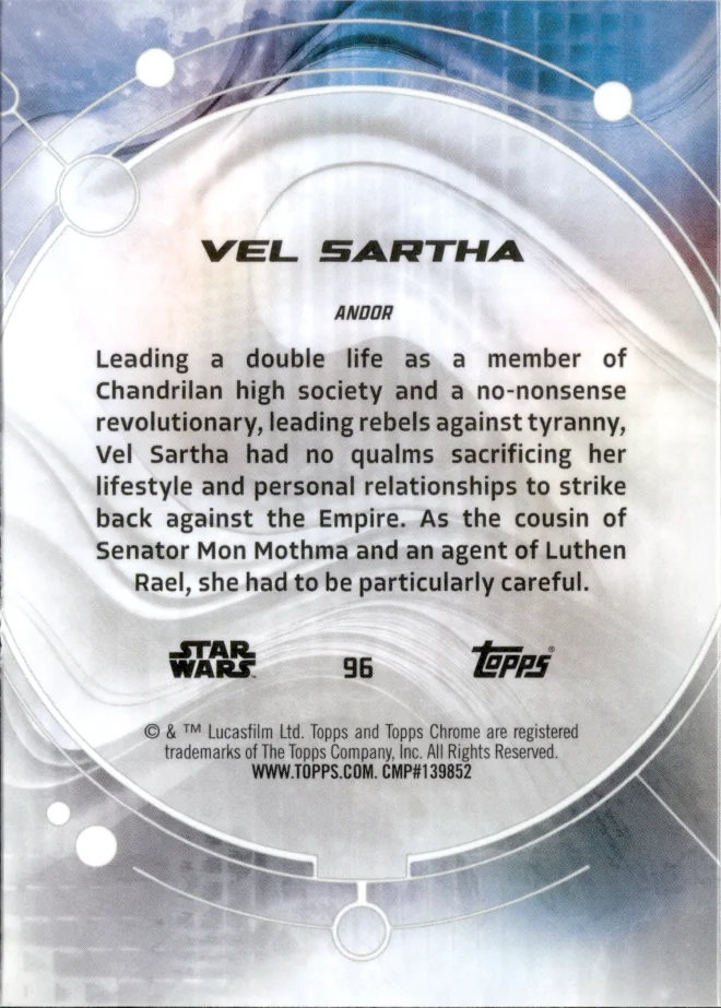 Vel Sartha card back