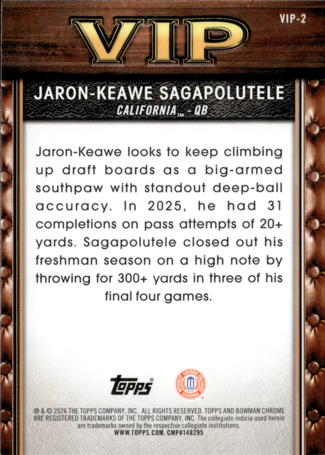Jaron-Keawe Sagapolutele card back