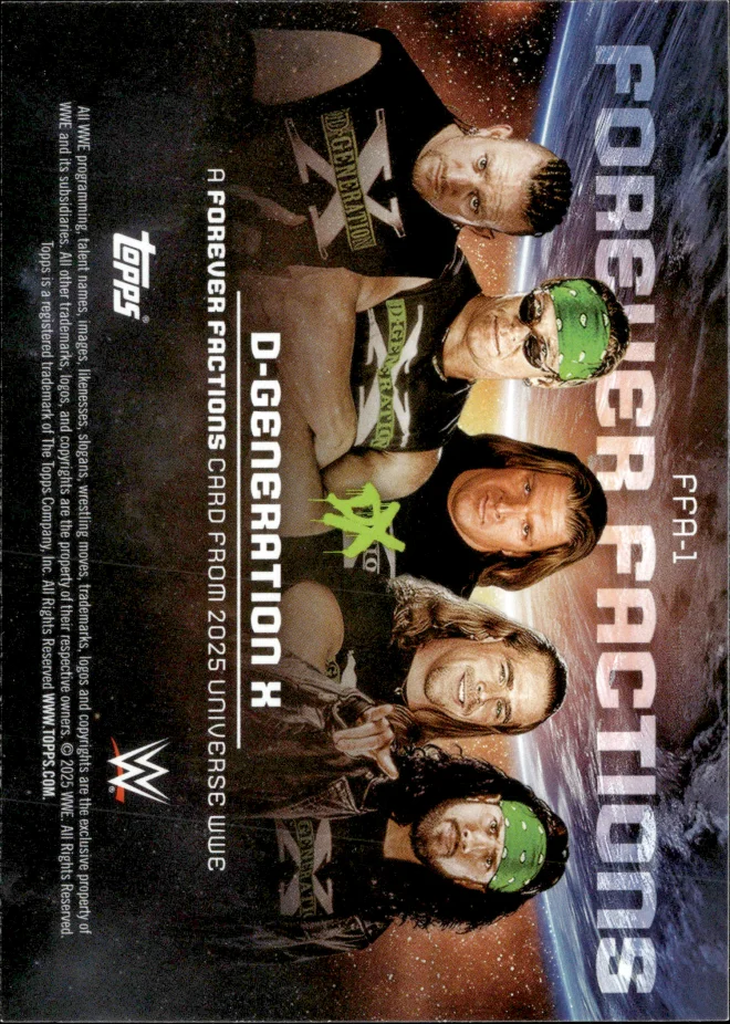 D-Generation X card back