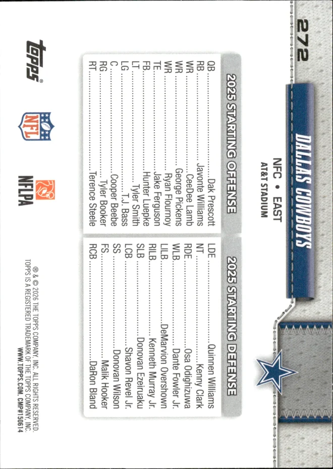Card 1 card back