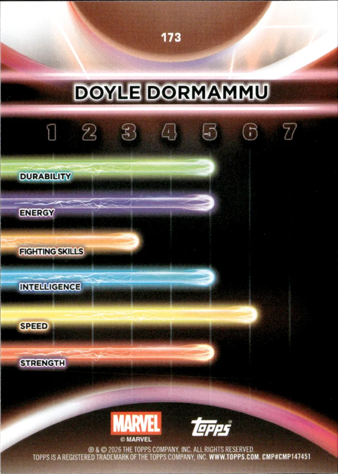 Doyle Dormammu card back