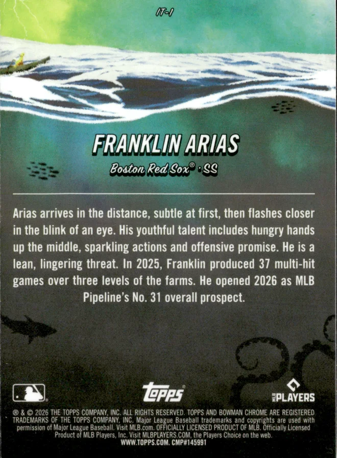 Franklin Arias card back