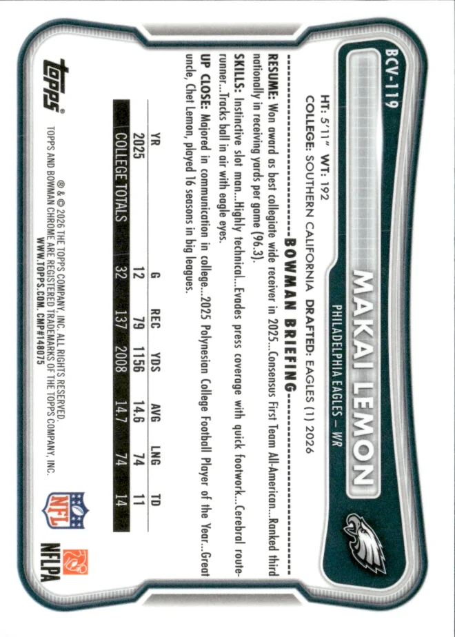 Makai Lemon card back