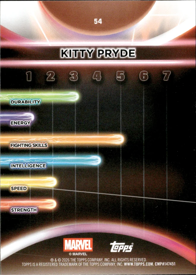 Kitty Pryde card back