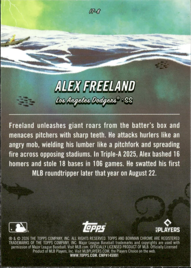 Alex Freeland card back