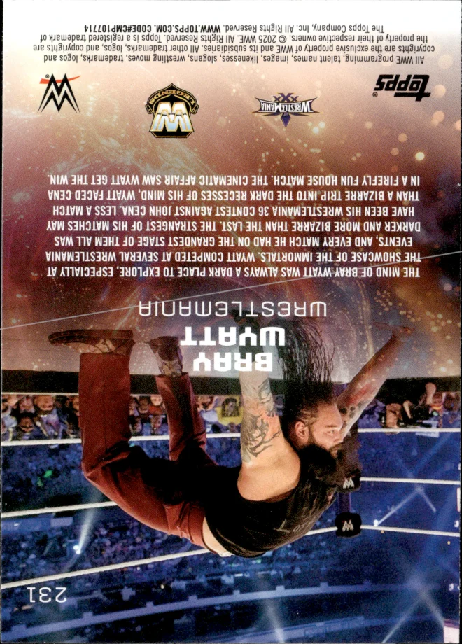Bray Wyatt card back