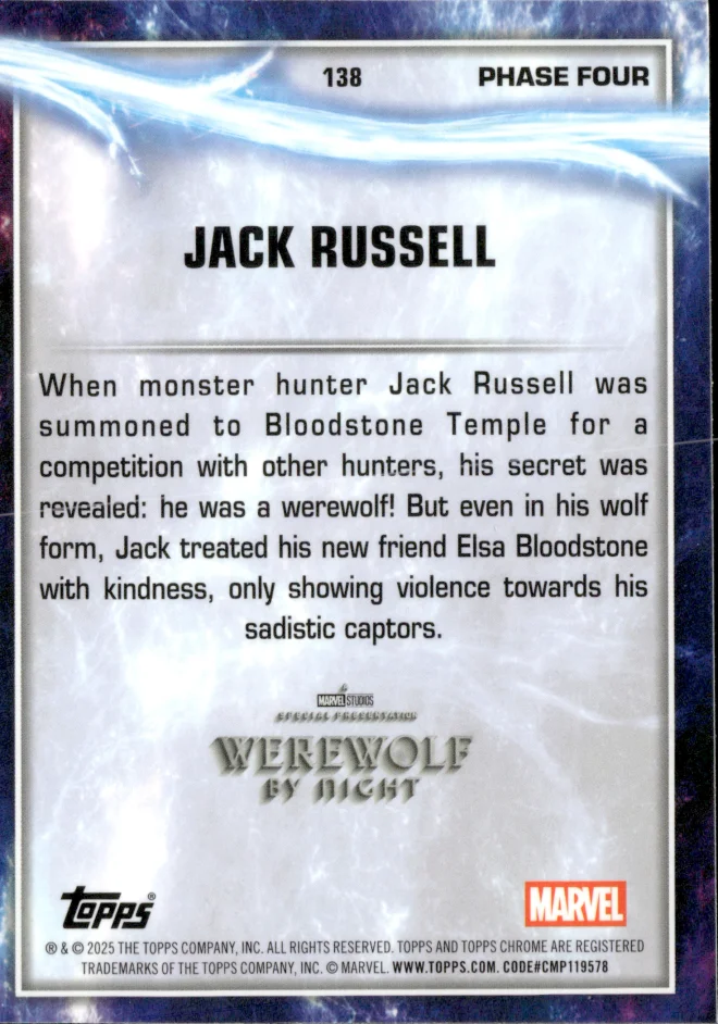 Jack Russell card back