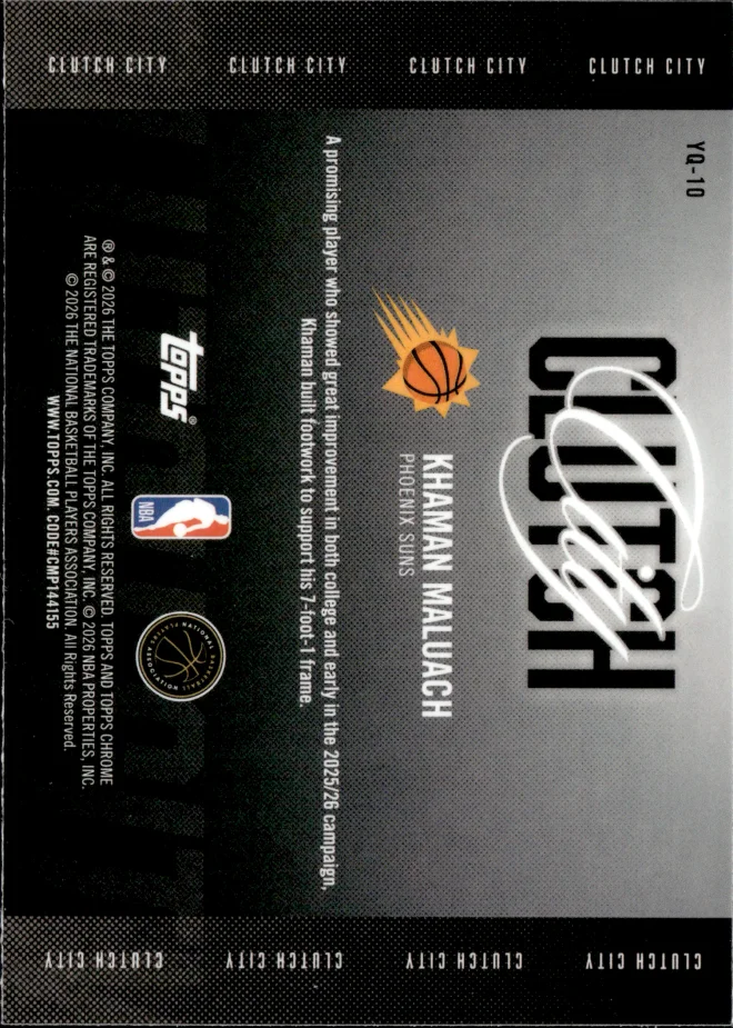 Khaman Maluach card back