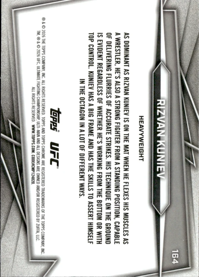 Rizvan Kuniev card back