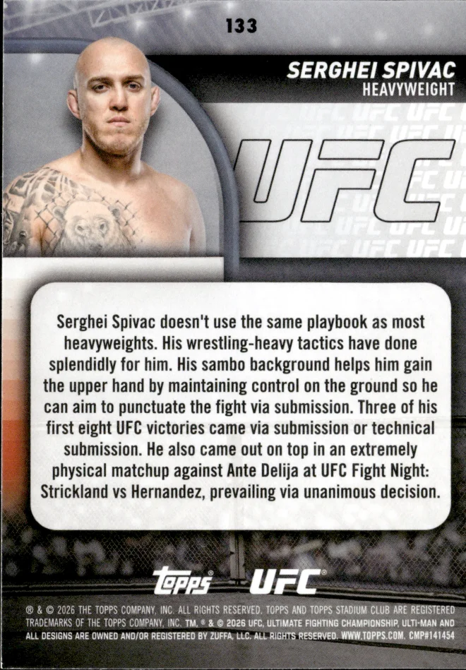 Serghei Spivac card back