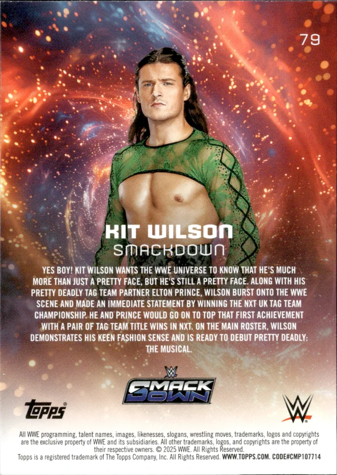 Kit Wilson card back