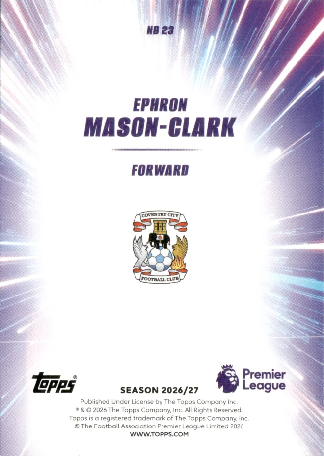 Ephron Mason-Clark card back