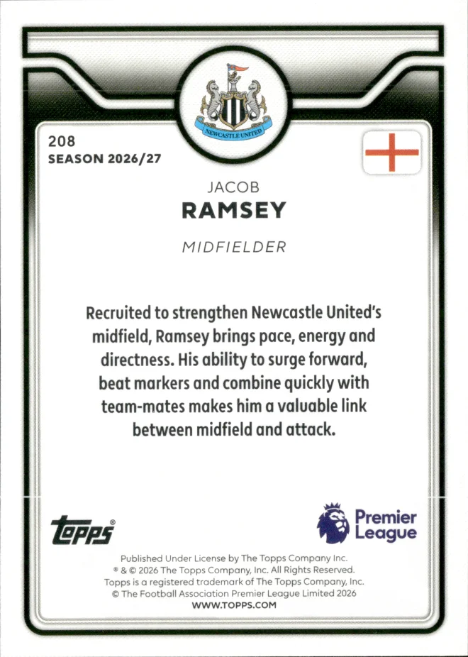 Jacob Ramsey card back