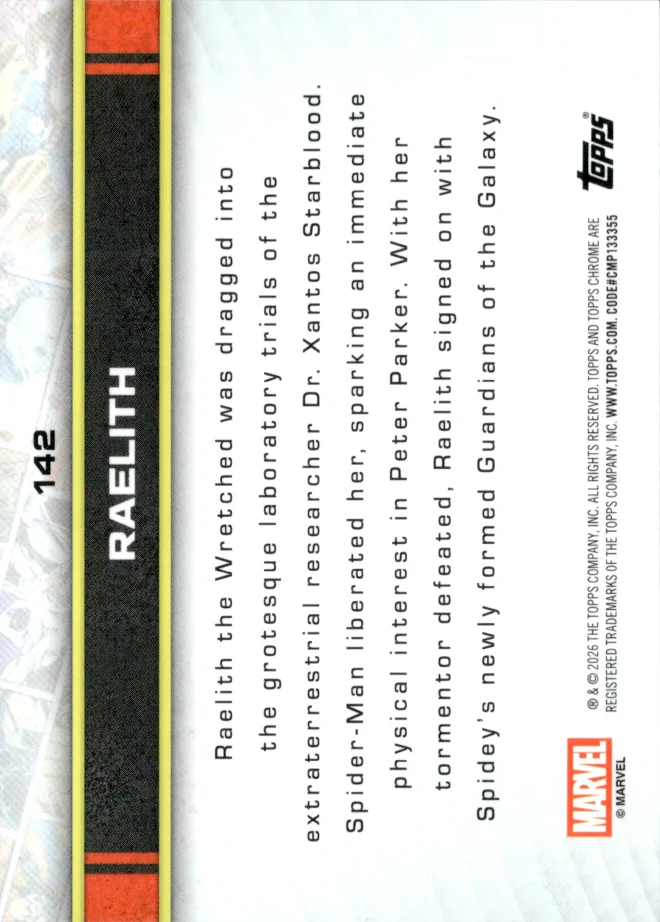 Raelith card back